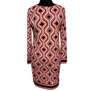 Michael Kors Geometric Print Dress – Size Small
